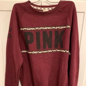 PINK Women’s Sweat Suit (Crewneck & Sweat Pants)